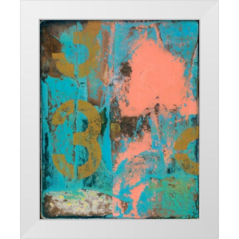Urban Collage 33 White Modern Wood Framed Art Print by Fainelli, Deanna