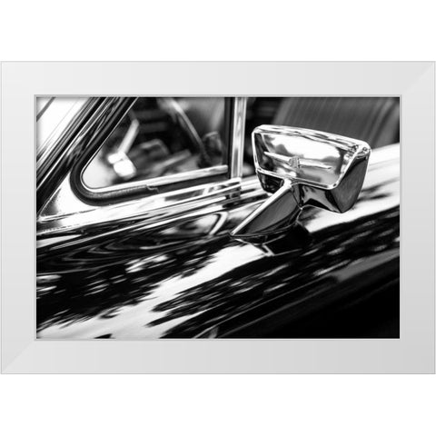 Chrome and Polish White Modern Wood Framed Art Print by Mark Spowart Photography