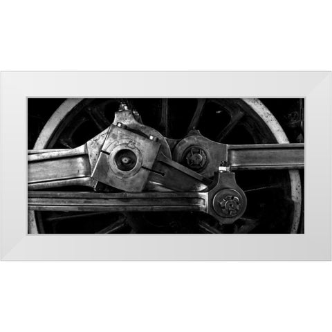Sculptural Industry White Modern Wood Framed Art Print by Mark Spowart Photography