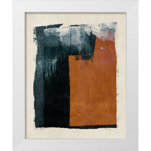 Natural Organic 1 White Modern Wood Framed Art Print by Tabby, Oliver