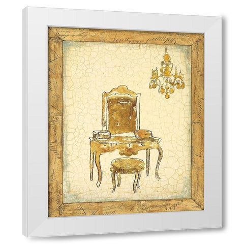 Hello Gorgeous White Modern Wood Framed Art Print by Studio