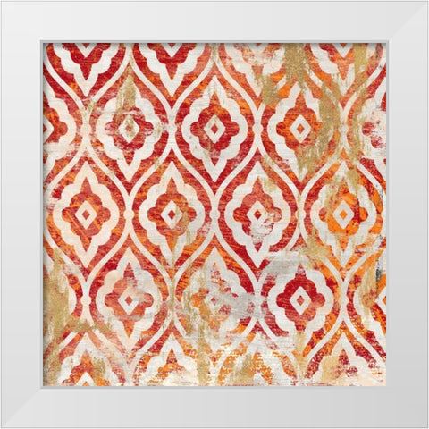 Florence Spa 1 White Modern Wood Framed Art Print by Ross, Devon