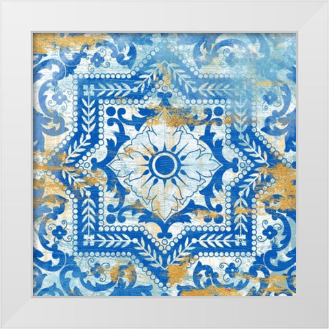 Moroccan Spa 2 White Modern Wood Framed Art Print by Ross, Devon