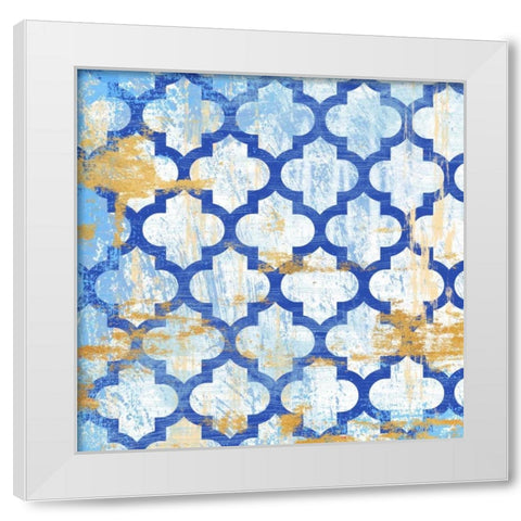 Moroccan Spa 1 White Modern Wood Framed Art Print by Ross, Devon
