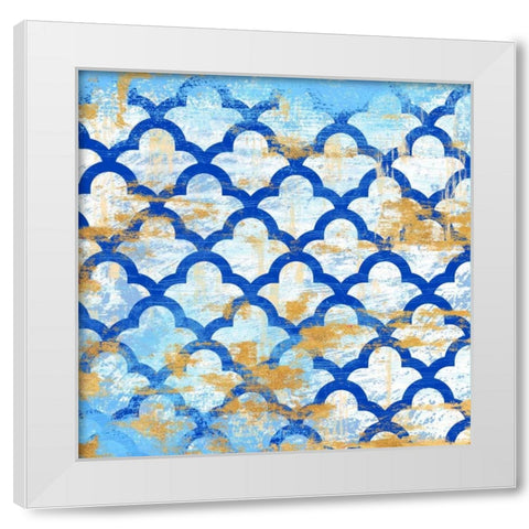 Moroccan Spa 3 White Modern Wood Framed Art Print by Ross, Devon