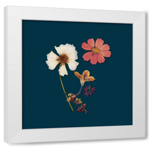 Garden Keepsake 1 White Modern Wood Framed Art Print by Ross, Devon