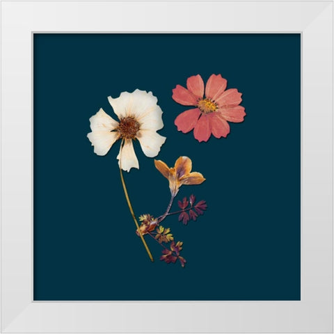 Garden Keepsake 1 White Modern Wood Framed Art Print by Ross, Devon