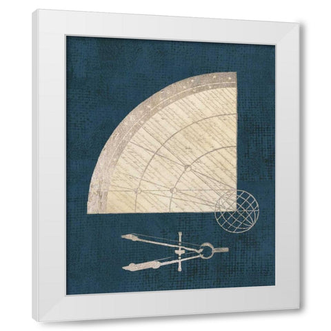 Cartographers Set White Modern Wood Framed Art Print by Appleman, Sam