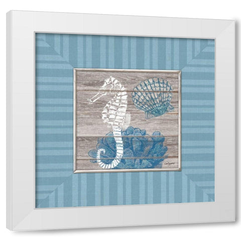 Coastal Dream White Modern Wood Framed Art Print by Appleman, Sam