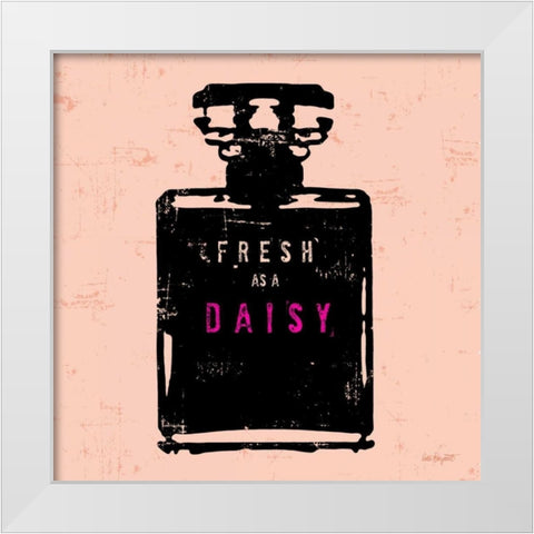 Savvy Fashion 3 White Modern Wood Framed Art Print by Bryant, Lola