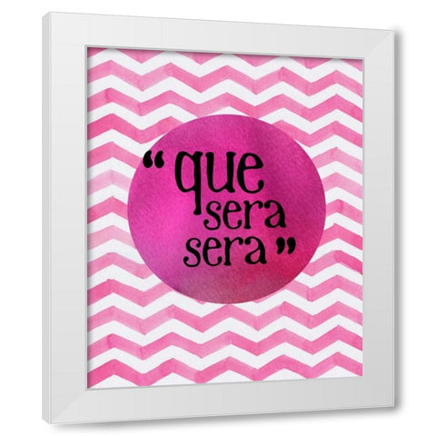 Glam World 18 White Modern Wood Framed Art Print by Bryant, Lola