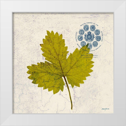 JADE FOREST LEAF 2 White Modern Wood Framed Art Print by Yamada, Morgan