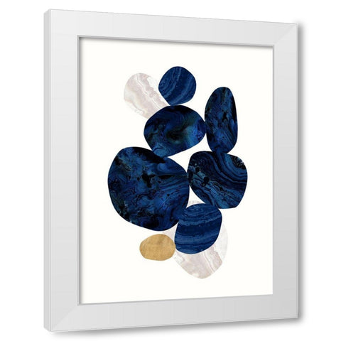 Tumbled 2 White Modern Wood Framed Art Print by Taylor, Evangeline