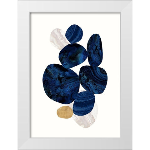 Tumbled 2 White Modern Wood Framed Art Print by Taylor, Evangeline