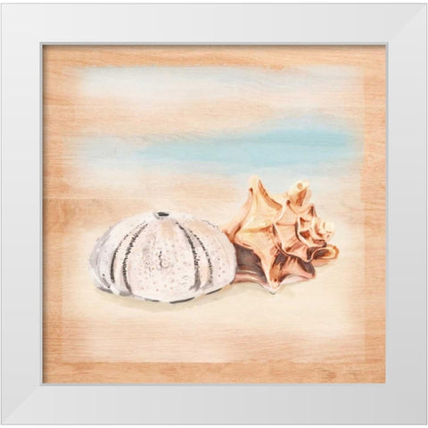 Natural Ocean 1 White Modern Wood Framed Art Print by Art Atelier Alliance