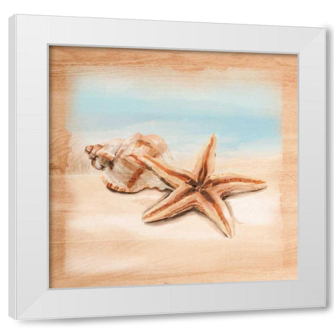 Natural Ocean 2 White Modern Wood Framed Art Print by Art Atelier Alliance