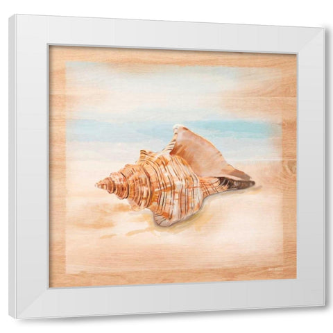 Natural Ocean 3 White Modern Wood Framed Art Print by Art Atelier Alliance