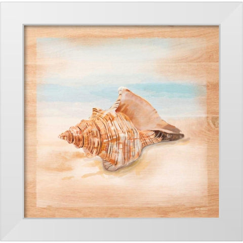 Natural Ocean 3 White Modern Wood Framed Art Print by Art Atelier Alliance