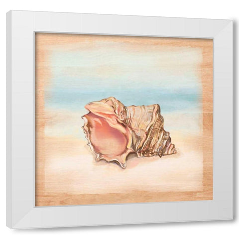 Natural Ocean 4 White Modern Wood Framed Art Print by Art Atelier Alliance