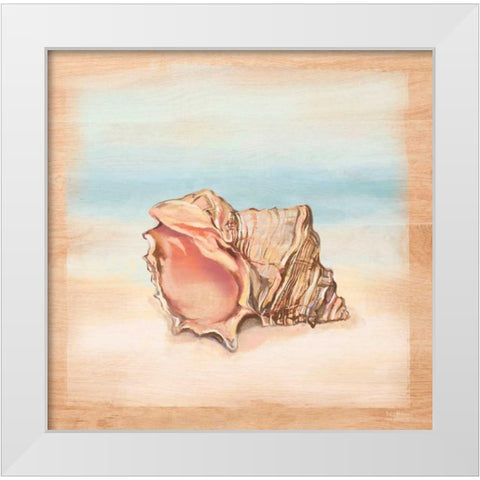 Natural Ocean 4 White Modern Wood Framed Art Print by Art Atelier Alliance