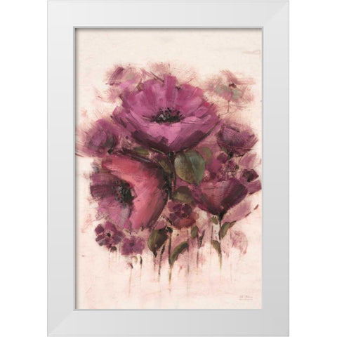 Garden Jaunts 1 White Modern Wood Framed Art Print by Art Atelier Alliance