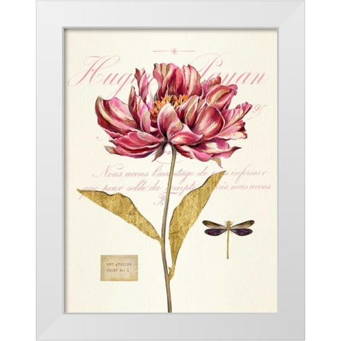 Art Atelier No.1 White Modern Wood Framed Art Print by Art Atelier Alliance