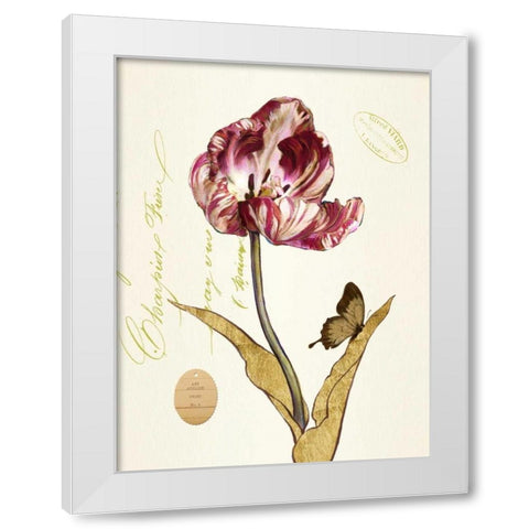 Art Atelier No.5 White Modern Wood Framed Art Print by Art Atelier Alliance