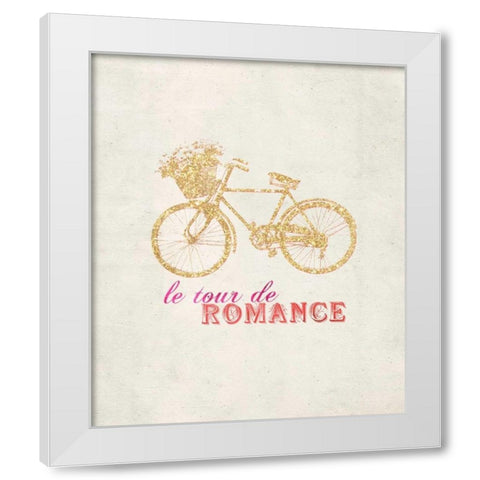 Romance Collection Tour White Modern Wood Framed Art Print by Amori, Miyo