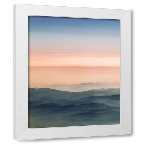 Between Earth and Sky 1 White Modern Wood Framed Art Print by Scott, Avery