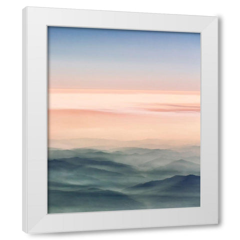 Between Earth and Sky 2 White Modern Wood Framed Art Print by Scott, Avery