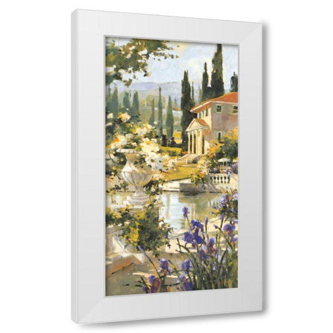 Echoes of Tuscany 2 White Modern Wood Framed Art Print by Simandle, Marilyn