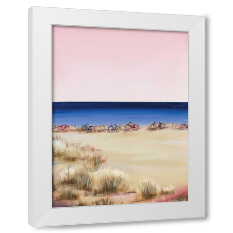 Blue Water White Modern Wood Framed Art Print by Cook, Andrea