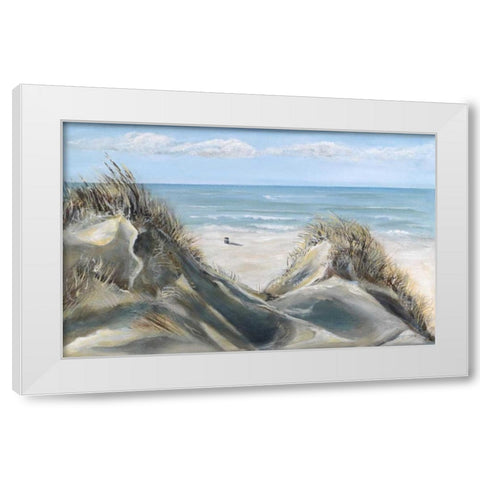 Dunes IV White Modern Wood Framed Art Print by Eenhoorn, Alice