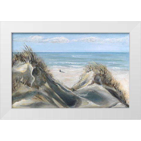 Dunes IV White Modern Wood Framed Art Print by Eenhoorn, Alice