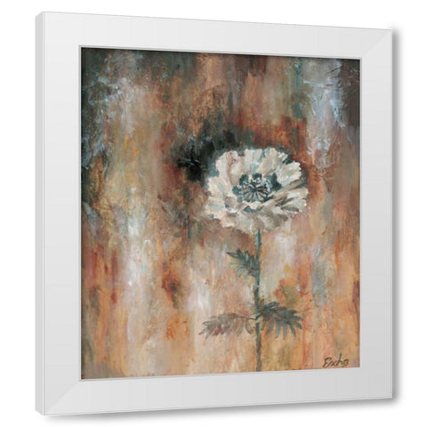 Papaveraceae II White Modern Wood Framed Art Print by van den Bogerd, Escha