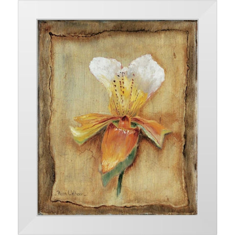 Spring impression I White Modern Wood Framed Art Print by Withaar, Rian