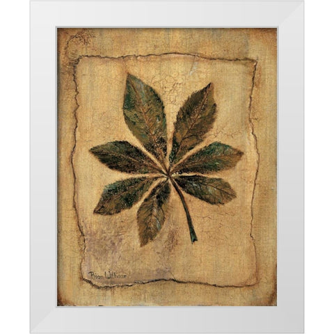 Autumn impression I White Modern Wood Framed Art Print by Withaar, Rian