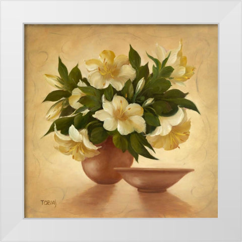 Subtile decorations IV White Modern Wood Framed Art Print by Tobias, Horst