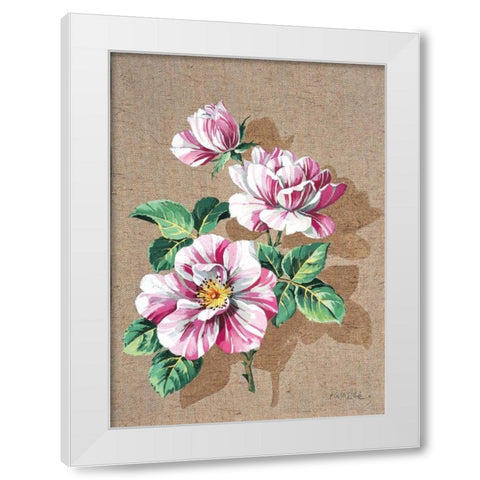 A canvas for 3 White Modern Wood Framed Art Print by Kumorek, Krysztov