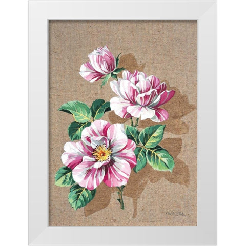 A canvas for 3 White Modern Wood Framed Art Print by Kumorek, Krysztov