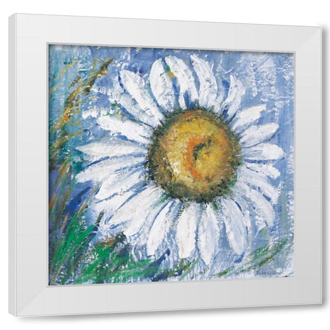 Oxeye daisy White Modern Wood Framed Art Print by Schottler, Katharina