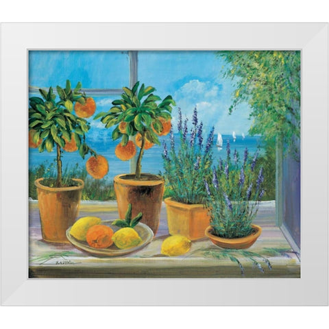 Creative compliments White Modern Wood Framed Art Print by Schottler, Katharina