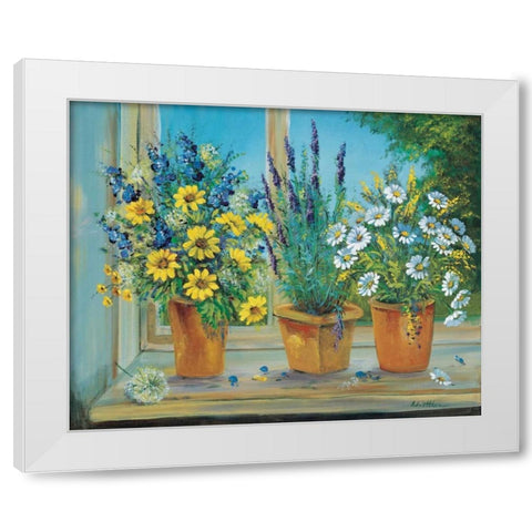 Capable creations White Modern Wood Framed Art Print by Schottler, Katharina