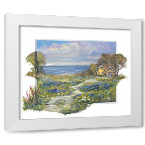 Time stood still White Modern Wood Framed Art Print by Schottler, Katharina