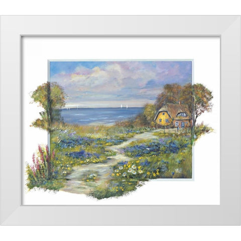 Time stood still White Modern Wood Framed Art Print by Schottler, Katharina