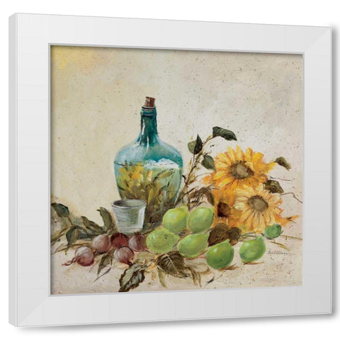Mediterranean comp. II White Modern Wood Framed Art Print by Schottler, Katharina