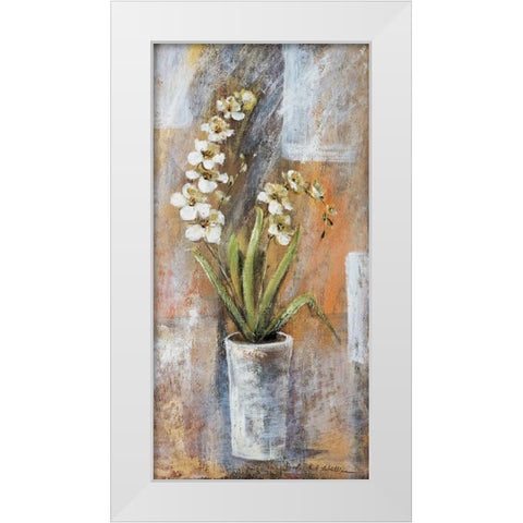 Botanical lll White Modern Wood Framed Art Print by Schottler, Katharina