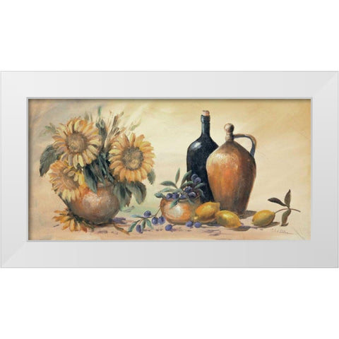 Stillife I White Modern Wood Framed Art Print by Schottler, Katharina