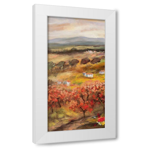 Trytic I White Modern Wood Framed Art Print by Schottler, Katharina