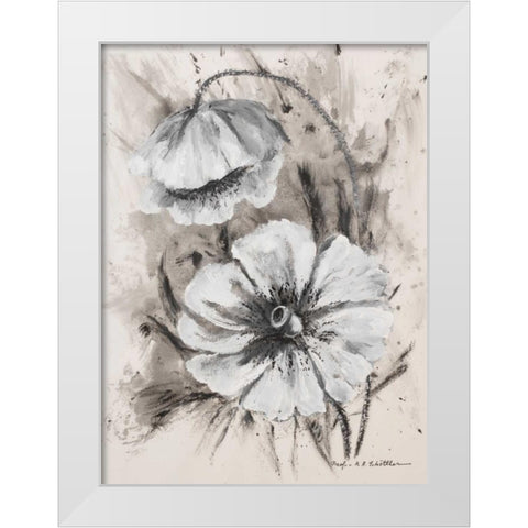 Greyton III White Modern Wood Framed Art Print by Schottler, Katharina